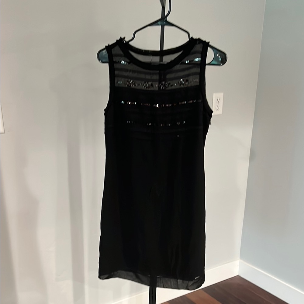 Elegant Black Banana Republic Sleeveless Dress